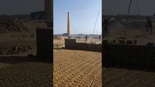 brick kiln high quality red bricks production | chimney bhatta red brick factory #brick #ceramic #go