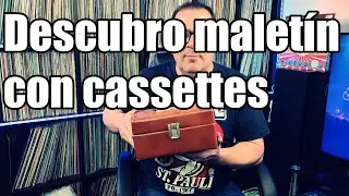 Descubro maletín con cassettes