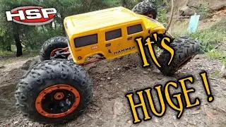 HSP 1/8 Rock crawler! Interesting first test🤔