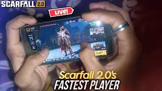 Scarfall 2.0 's Fastest 4finger player 🗿?? GamerA9KIYT LIVE