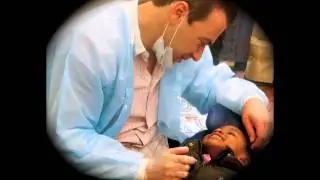Dr. Elan Kaufman at PS 64-Display with Colgate