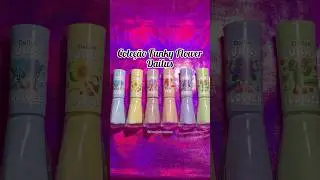Cole&ccedil;&atilde;o Funky Flower Dailus #dailus #funkyflower #esmaltesdailus