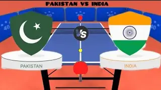 PAKISTAN vs INDIA | EPIC TABLE TENNIS BATTLE ! 🏓🔥
