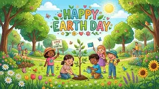 🌍🎶 Happy Earth Day Song | Earth Song | Nursery Rhymes and Kids Songs by Happy Kids Melodies 🌱🌞