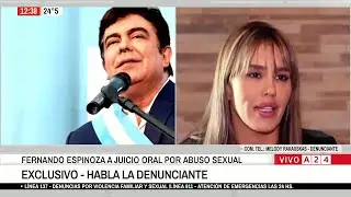 📢 FERNANDO ESPINOZA A JUICIO ORAL POR ABUSO SEXUAL: EXCLUSIVO HABLA LA DENUNCIANTE