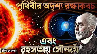 Aurora Solar Storm and Earth's Magnetic field explained in Bangla