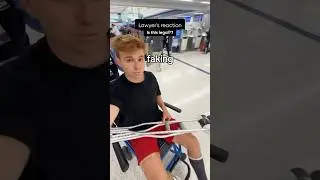 Man Fakes Broken Leg for First Class Upgrade!! 🦵✈️ #shorts