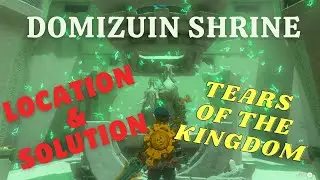 DOMIZUIN SHRINE//A PRONE PATHWAY //TEARS OF THE KINGDOM TUTORIAL
