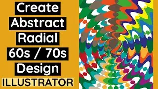 ILLUSTRATOR HOW TO - Create Zigzag Effect / Radial Vector Design