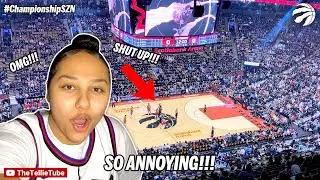 ANNOYING TORONTO RAPTORS GAME VLOG| RAPTORS VS CAVS 2019