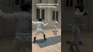 Fencing as Art: The Donut Challenge at UAS 🍩🤺