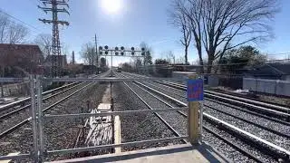 Lirr M7 flying at 60 miles per hour