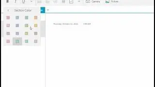 OneNote Universal App Windows 10 - Create and organize notebooks, sections and pages