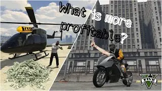 HELITAXI VS MOTOTAXI  |  GTA V