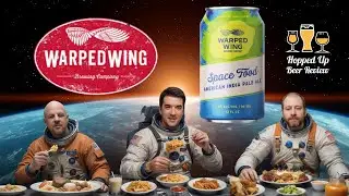 Space Food IPA by Warped Wing Brewery 7% ABV Beer Review #beer #craftbeerreview #ipa #warped #wing