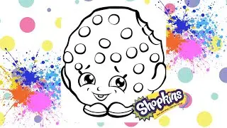 Kooky Cookie Shopkins Colouring