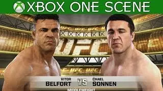 Vitor Belfort vs Chael Sonnen - Full Fight EA Sports UFC 2014 - Gameplay - XBOX ONE