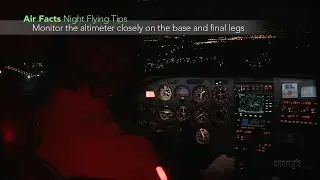 Flying at night &ndash; Sporty's private pilot flight training tips