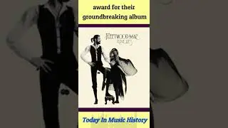 Today In Music History (Fleetwood Mac) #shortvideo #shorts #short