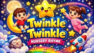 Twinkle Twinkle Little Star | 3D Nursery Rhyme for Kids | Bot Toonist #twinkletwinkle #nurseryrhymes