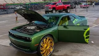 STREETWHIPZ 2023 CARSHOW ATLANTA GA Big Rims, Custom Cars, Donks, Box Chevys, SUVs, Pt 3