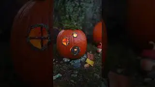 Pumpkin Fairy House 🎃