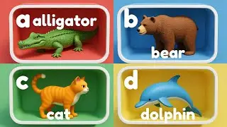 A for Alligator, B for Bear! 🐊🐻 | ABC Phonics Song for Kids | KiddyKids TV