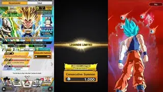 Legends Limited Super Saiyan 3 Vegeta Mini Banner Summon | Landscape Summon | Dragon Ball Legends 