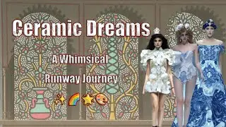 Rogue Runway 2024|Ceramic Dreams: A Whimsical Runway Journey✨🌈🌟🎨