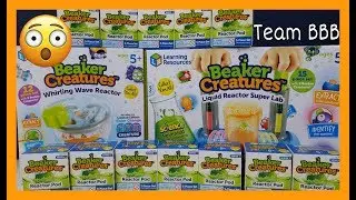 BEAKER CREATURES! By Learning Resources UK #AD Reactor Pods Mystery fizzy science experiments