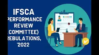 IFSCA Performance Review Committee Regulations, 2022
