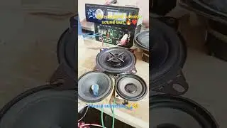Sony XS-FB102E SPEAKER SOUND TEST 🔥🔥😍