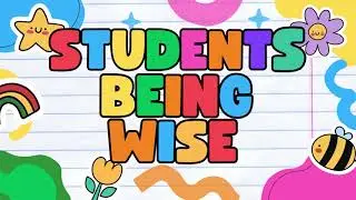 Students Being Wise at Hucrest