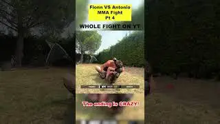 Fionn VS Antonio Pt4 🔥 Crazy MMA Fight | Garage Fights