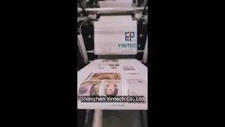 industrial grade monochrome/dual/cmyk color rotary digital inkjet printer high resolution 1200*600dp
