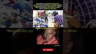 India Today Civic Survey Sparks Reactions! #shorts #bihar