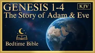 Genesis 1–4 (KJV) | The Story of Adam & Eve | Bible Reading for Sleep & Peace