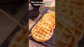 CUTEST LITTLE WAFFLES 🤤 ~ MINI WAFFLE MAKER REVIEW | SHADES OF DIYA | #shorts #cooking #waffles