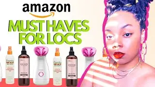 BEST AMAZON MUST HAVES FOR LOCS | FOR LOC GROWTH AND MAINTENANCE ✨