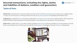 Creditor Rights [CPA Prep]