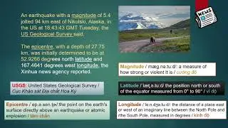 5.4 magnitude quake hits Nikolski, Alaska | English with News