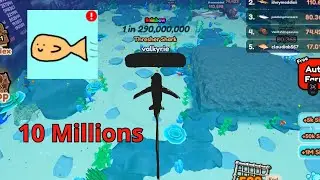 Roblox - Be Fish | Get 5 Million in 1 Minute and 10 Million in 11 Minutes