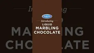 Introducing Satin Ice Liquid Marbling Chocolate!