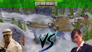 Generals Zero Hour - (Shockwave Mod) - [Challenges] - [Генерал Джазиз VS Генерал Линг)