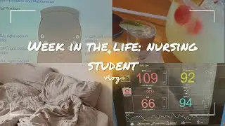 WEEK IN THE LIFE A NURSING STUDENT| where have I been?, Last Semester| MyeshiaShantal