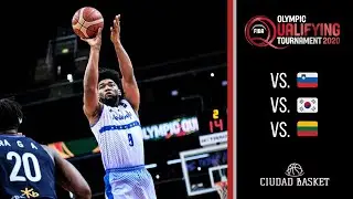 VENEZUELA: Pedro Chourio - Highlights Repechaje Ol&iacute;mpico Kaunas 2021 | FIBA OQT