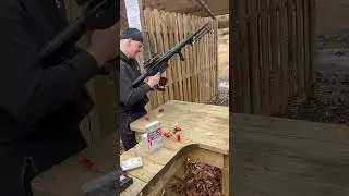 My nephew firing a Citadel Boss 25, AR-12 on March 23rd 2024 at Myrtle Grove shooting range
