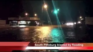 Major flood rips apart South Pittsburg TN