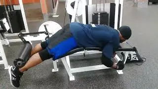 #gym #gymlife #laying #legcurls #hamstrings #legs #workout #video #exercise #guide 💪🏾