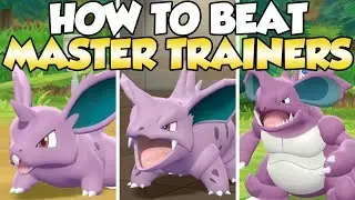 How To Beat Nidoran M, Nidorino, & Nidoking Master Trainers Guide!